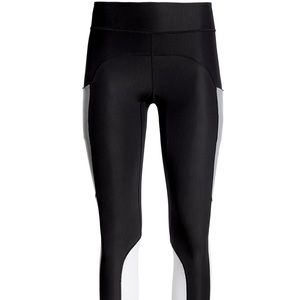 FWORDS black white silver reflective legging NWOT